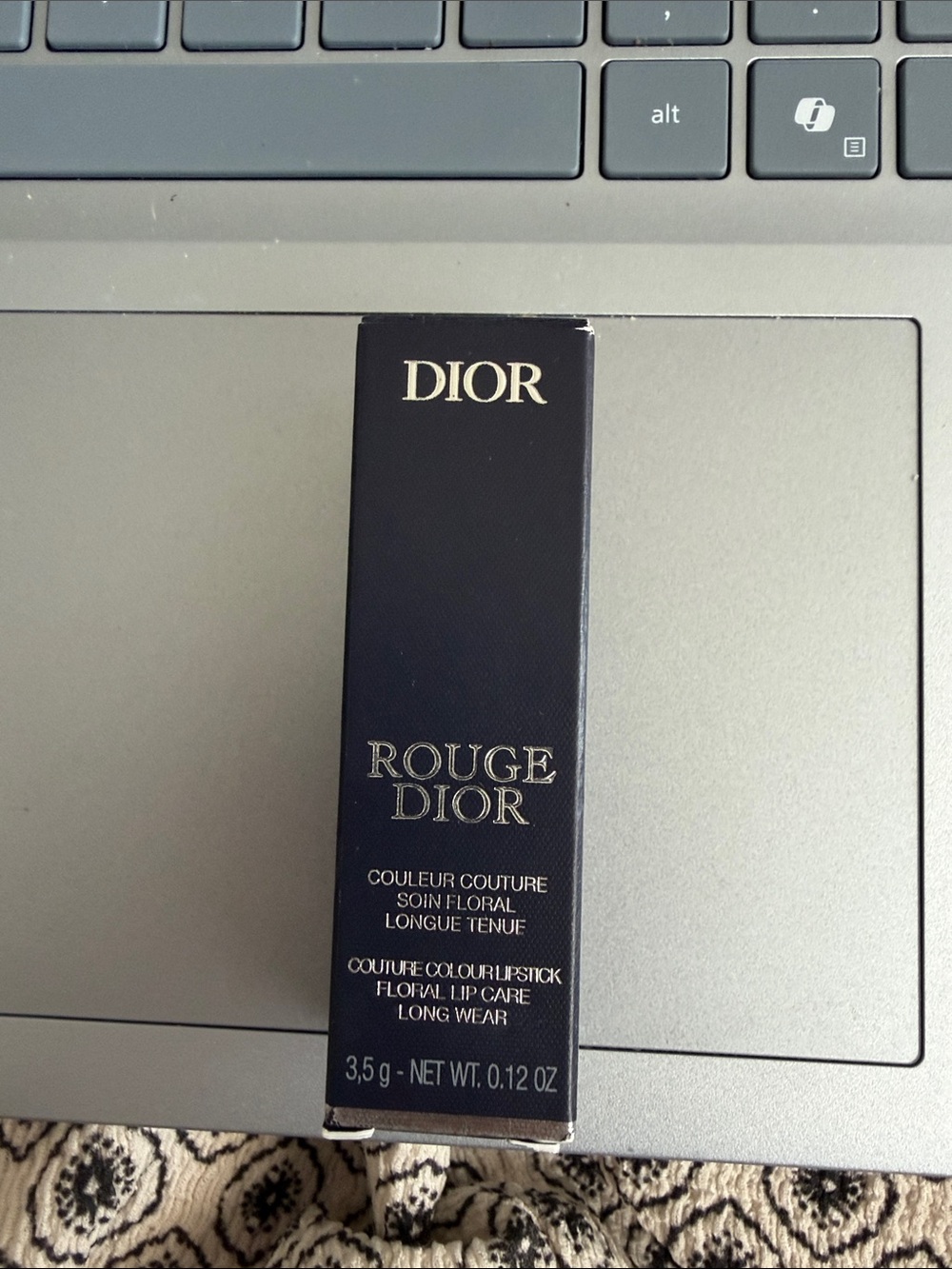 Dior Rouge Dior Lipstick 777 Fahrenheit Holiday Limited Edition